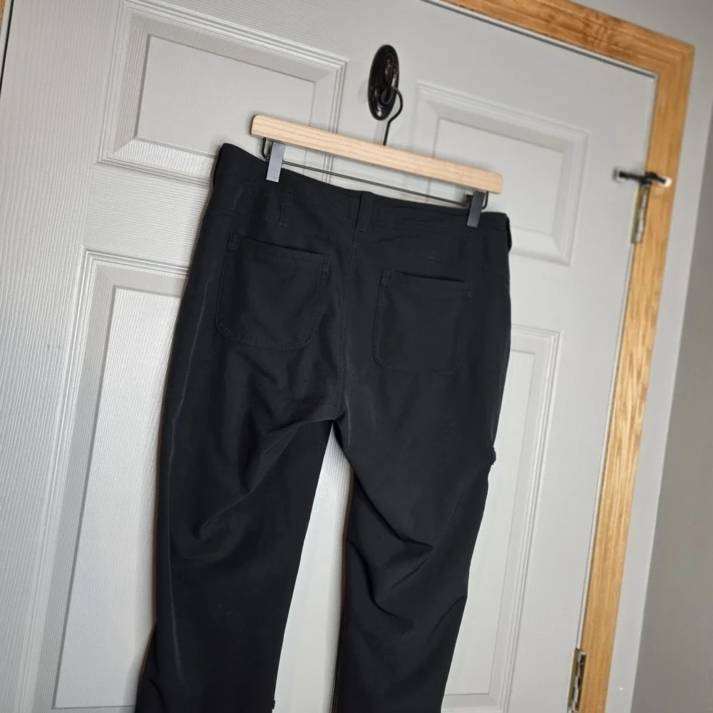 THE NORTH FACE Roll Up Soft Shell Stretch Pant Athletic Hiking GORPCORE Black 8